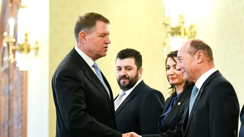 Traian Băsescu i-a explicat lui Klaus Iohannis că o dispută cu PSD nu se poate câștiga decât cu bâta