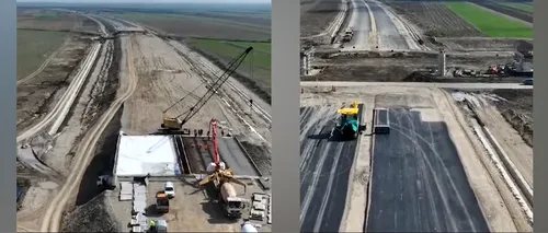 Grindeanu raportează în timp real stadiul lucrărilor pe Autostrada Moldova, segmentul Mizil-Pietroasele