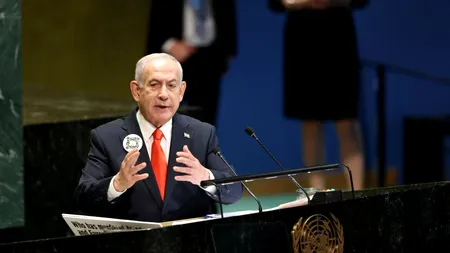 Netanyahu condamnă, la ONU, decizia țărilor occidentale de recunoaștere a statului PALESTINIAN /„Ca și cum ar fi fost oferit un stat rețelei Al-Qaida”