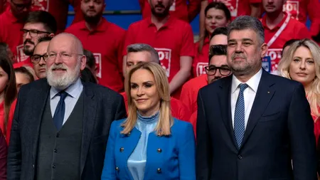 Gabriela Firea salută prezența lui Frans Timmermans în România: ”I-am mulțumit pentru susținerea pentru egalitatea de șanse între femei și bărbați”