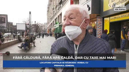 GÂNDUL VOX POPULI. Cum au primit bucureștenii vestea că taxele și impozitele s-ar putea majora, din 2023 (VIDEO)
