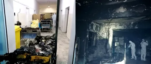 Cei zece pacienți decedați în incendiul din Piatra Neamț nu vor fi trecuți la decese COVID-19