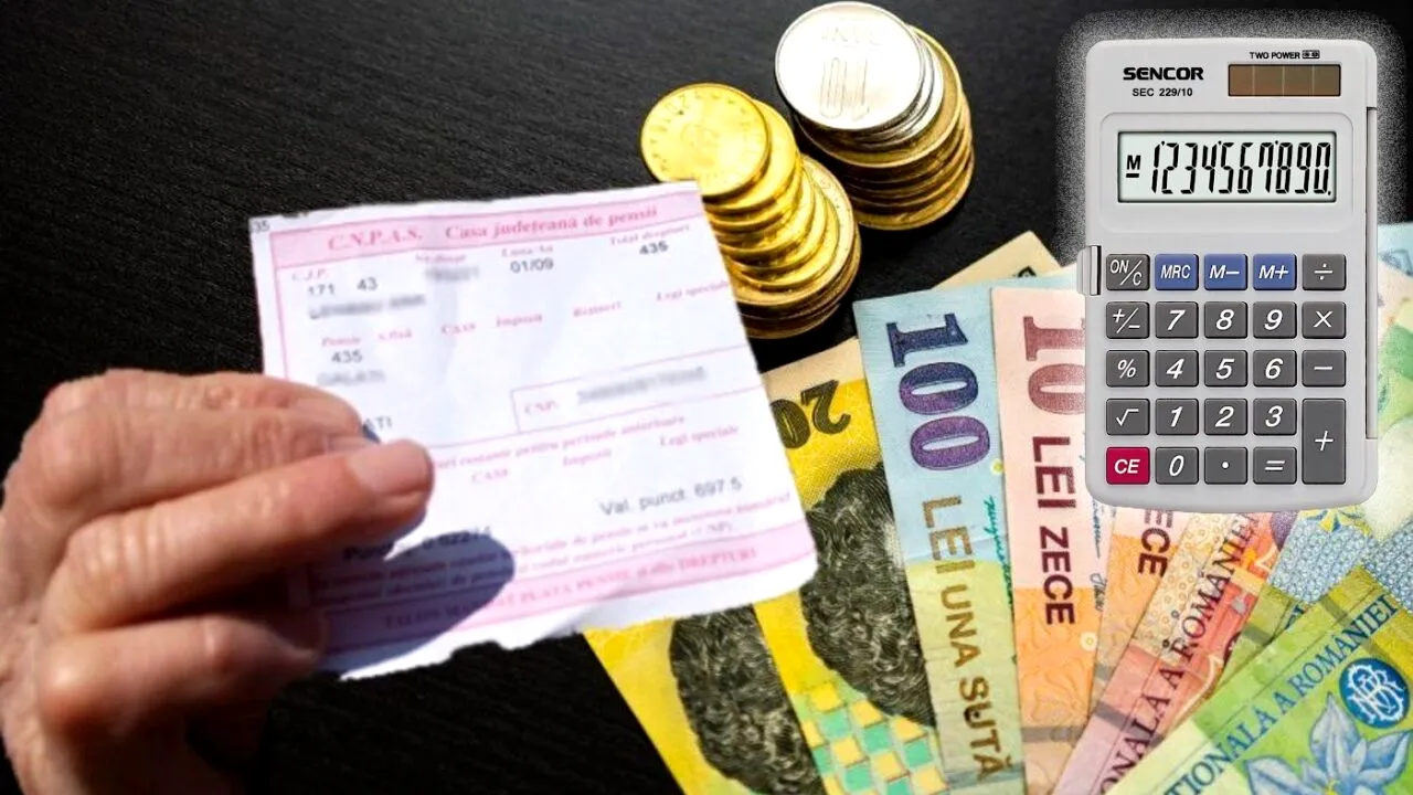 Am făcut calculul complet | Ce PENSIE va primi un român, după recalculare, dacă a muncit între 30 și 40 de ani