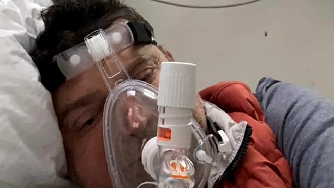 Mărturii cutremurătoare ale unui pacient cu COVID: „Niște gheare reci au început să mă sugrume. Să-mi taie respirația. Am fost sigur că nu scap”