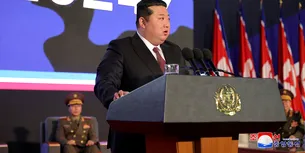 <span style='background-color: #0d0089; color: #fff; ' class='highlight text-uppercase'>EXTERNE</span> Kim Jong Un: Peninsula coreeană se confruntă cu cel mai mare risc de război NUCLEAR din istorie