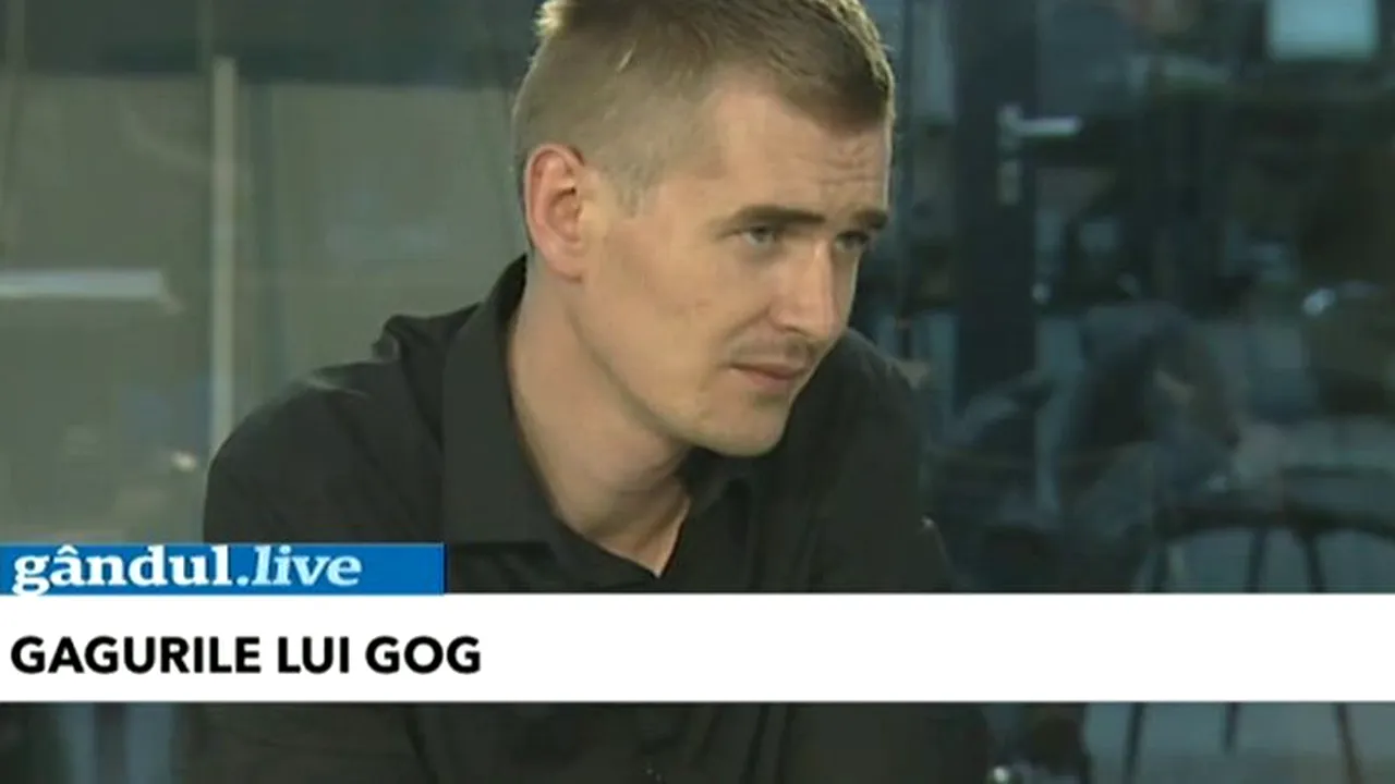 GÂNDUL LIVE. Ce propunere a primit Cristian Gog de la un politician, la alegerile prezidențiale din 2009