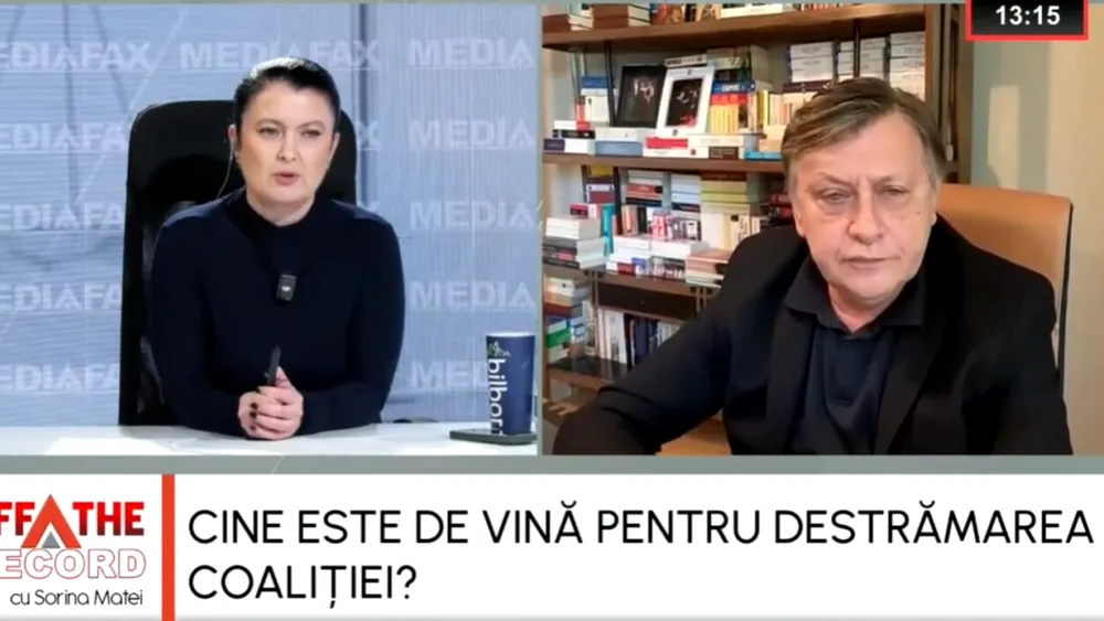 Crin Antonescu prezice că românii îl vor regreta pe Klaus Iohannis: „Greu deosebești PSD-iști de PNL-iști”