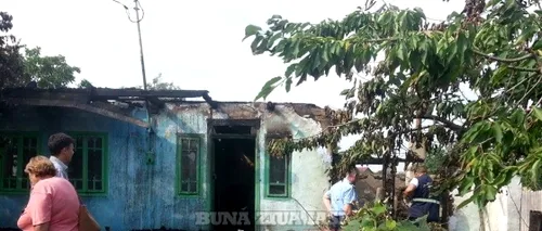 Casa unui alt bărbat implicat în uciderea unui tânăr din Sinești, incendiată. Pe cine suspectează polițiștii