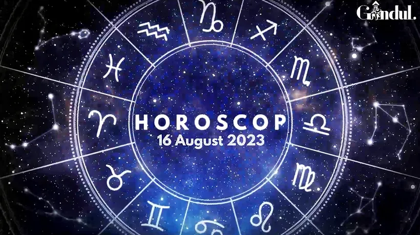 VIDEO | Horoscop zilnic miercuri, 16 august 2023. Luna Nouă din Leu își pune amprenta asupra tuturor zodiilor