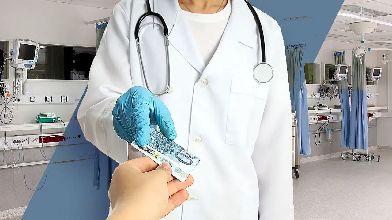 Flagrant la Bălăceanca. Un medic psihiatru a fost prins cu MITA-n buzunar. Ce beneficii aduce statutul de “nebun” cu acte în regulă