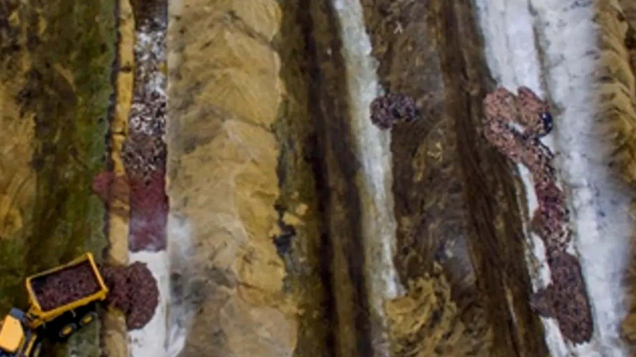 Răzbunarea milioanelor de nurci ucise în Danemarca: Cadavrele de animale ies din morminte (VIDEO)