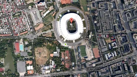 STEAUA - LEGIA VARȘOVIA. Trafic restricționat în jurul Național Arena, înainte de STEAUA - LEGIA