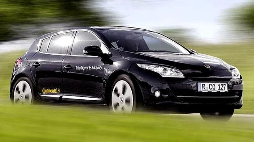  Continental, de la pneuri la mașini electrice: prototip de Renault Megane electric 