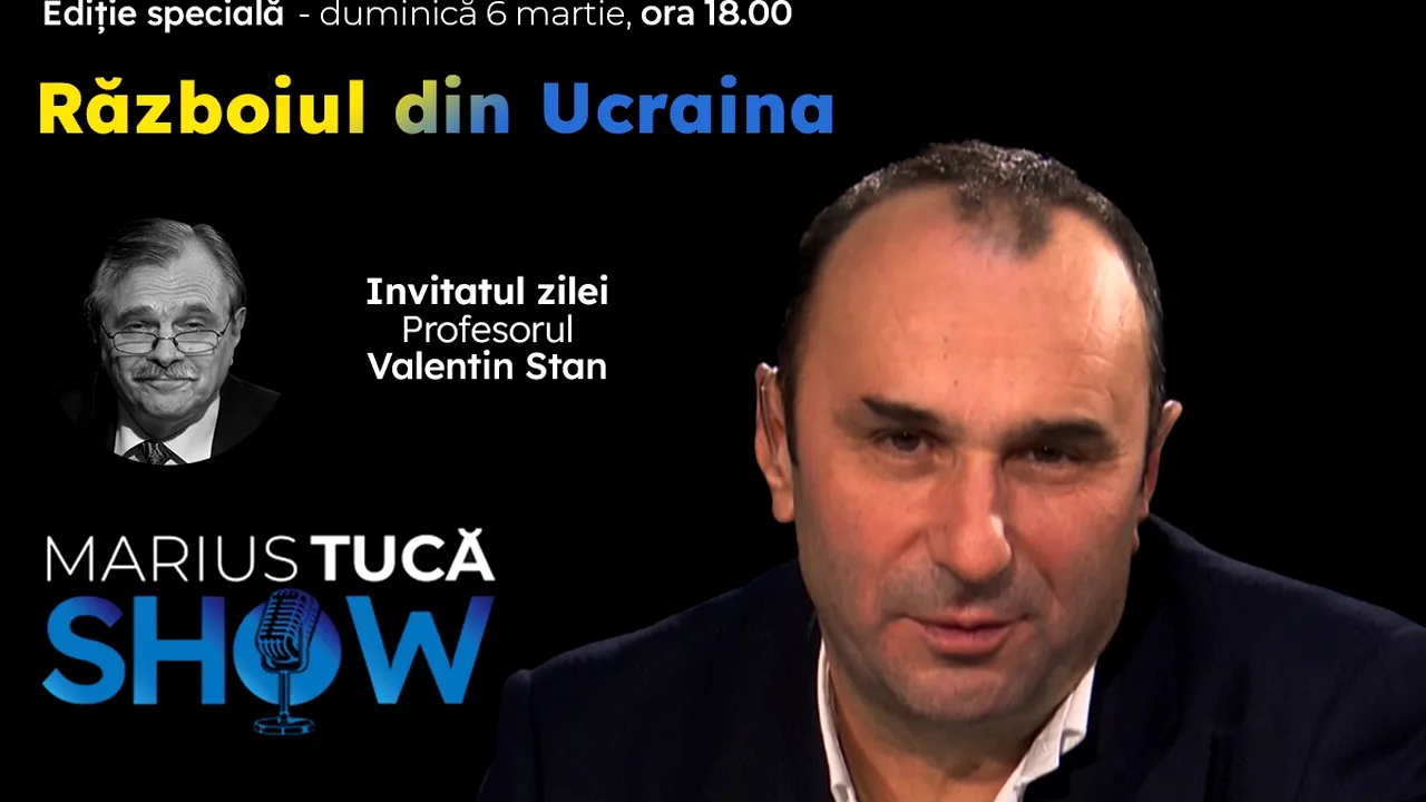 Marius Tucă Show – ediție specială „Războiul din Ucraina”, pe Gândul