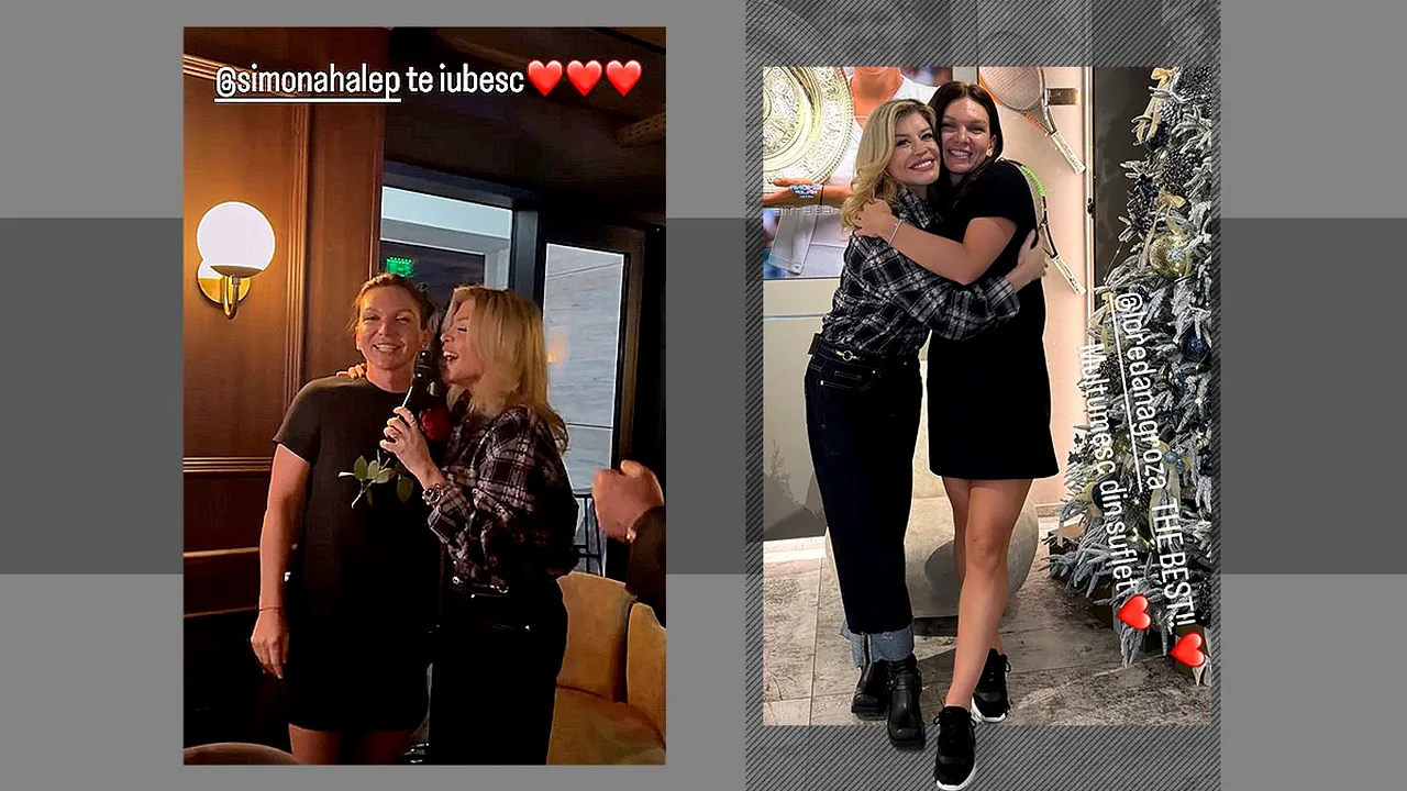 Simona Halep a petrecut REVELIONUL alături de Loredana Groza
