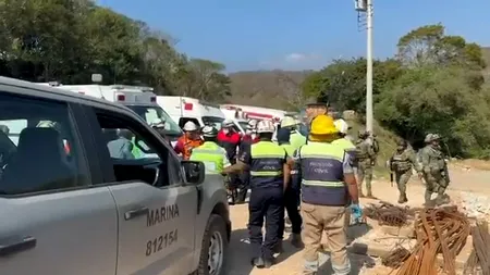 Tragedie în Mexic. Un tren a deraiat, 13 persoane au murit, iar alte aproape 100 au fost rănite