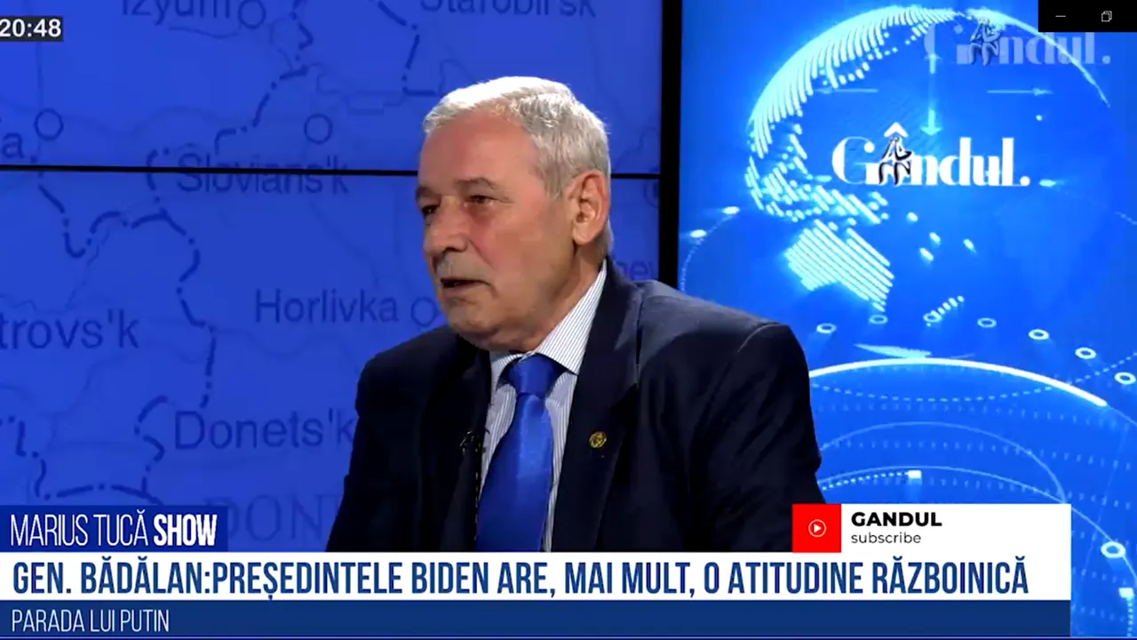 VIDEO  DIPLOMAȚIA RĂZBOIULUI. Generalul (r) Eugen Bădălan: „Diplomația internațională trebuie să găsească astăzi formula de a scoate Rusia din războiul din Ucraina fără a umili Federația Rusă