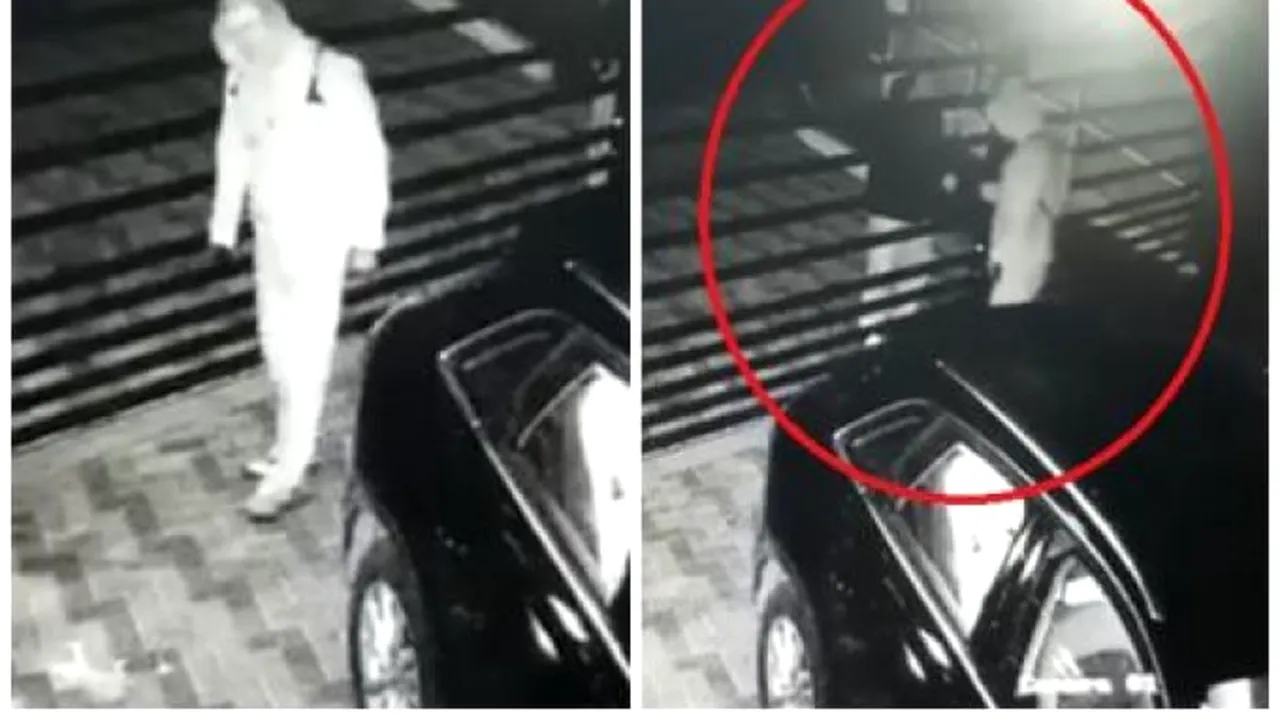 Un om de afaceri din Oradea a avut un șoc când a vrut să plece dimineața la serviciu. Cum au reușit doi hoți să-i fure mașina din curte - VIDEO