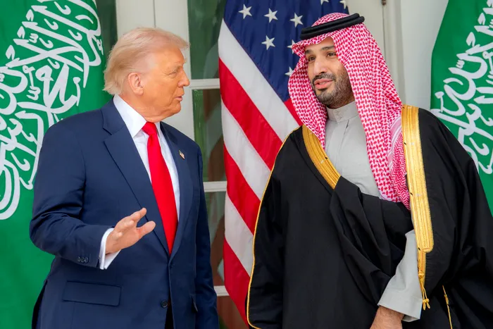 Donald Trump și Mohammed bin Salman la Casa Albă