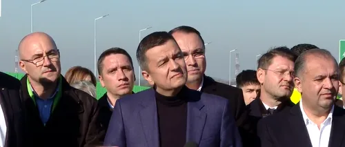 Sorin GRINDEANU: Mâine seară se dă drumul la circulație pe primii 11 kilometri din A7