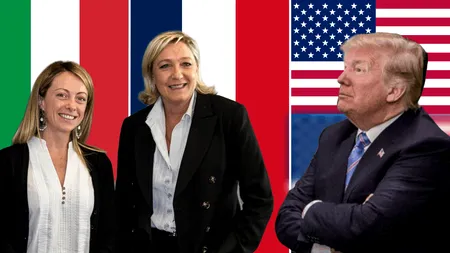 Marine Le Pen, supărată pe Trump pentru că a insultat-o pe Giorgia Meloni. Lidera opoziției din Franța declară că este alături de premierul Italiei