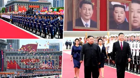 Primire grandioasă pentru Xi Jinping la Phenian. Președintele chinez îl vizitează pe Kim Jong-un prima dată în 7 ani
