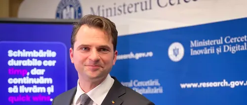 VIDEO | Sebastian Burduja, despre PĂSTRAREA funcției de ministru al Cercetării în noul guvern: „Sunt mai mult decât bucuros să continui proiectele”