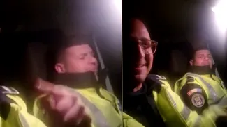 Petrecere cu manele în mașina de Poliție: „Să sară permisele!”. Anchetă la IPJ Brăilă