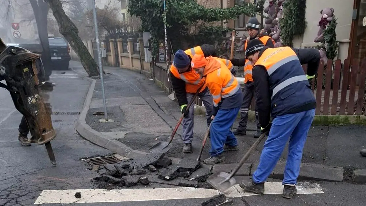 (P) Infrastructură 5: Noi lucrări de reparații pe mai multe străzi din Sectorul 5