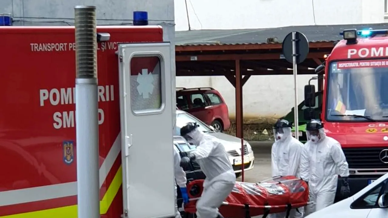 Un pacient suspect de coronavirus a făcut scandal şi a vrut să plece din spital, la Galaţi