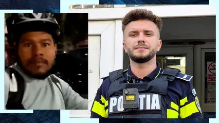 Andrei Jianu, POLIȚISTUL care a sărit în ajutorul livratorului asiatic, nu e la prima intervenție în timpul liber: 