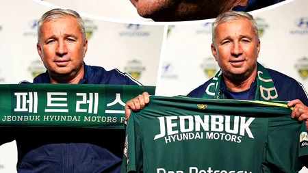 Dan Petrescu, prezentat OFICIAL la Jeonbuk Hyundai Motors! „Este cel mai mare club din cariera mea”