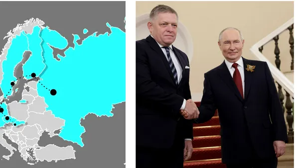 „Mai bine decât călare”: Putin s-a amuzat pe seama ocolului pe care Robert Fico a fost forțat să-l facă pentru a ajunge la Moscova