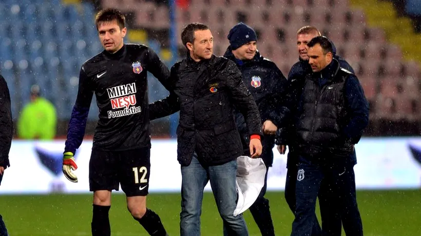 FC Rapid va juca șase etape fără spectatori, Mihai Stoica suspendat cinci luni