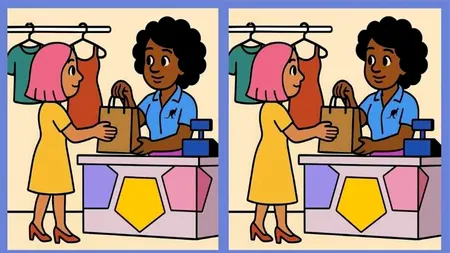 TEST IQ | Aceste două poze nu sunt identice, deși par. Găsiți cele 3 diferențe în maximum 29 de secunde!