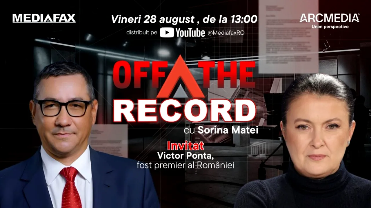 OFF The Record. Invitat: Victor Ponta, fost premier al României