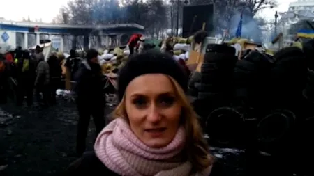 Corespondentul Gândul, Alina Matiș, transmite LIVE DIN KIEV. Protestatarii au ridicat o nouă baricadă și au ocupat Ministerul Agriculturii. UPDATE