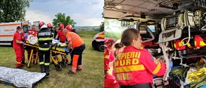 Alte două VICTIME, în stare critică, din explozia de la Dedeman Botoşani, vor fi transferate la Iași cu elicopterul SMURD
