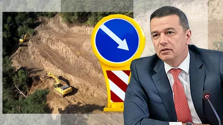 Ministrul Sorin GRINDEANU răspunde celor care recomandă defrișări noaptea, pe Valea OLTULUI: Nu se poate nici cu batalioane de ostași galbeni