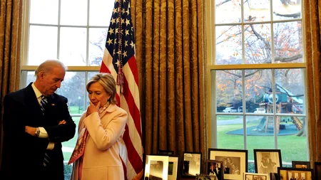 Lupta pentru 2016. Biden și Clinton, posibili candidați la succesiunea lui Obama, au luat micul dejun împreună marți