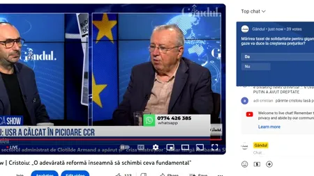 POLL Marius Tucă: „Mărirea taxei de solidaritate pentru giganții din petrol și gaze va duce la creșterea prețurilor?”. Ce au răspuns telespectatorii