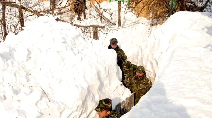 Dușa, la Buzău: Nu e normal să spui că nu ai nevoie de militari, iar zăpada să fie până la streașină