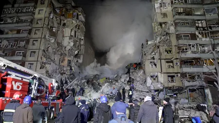 LIVE UPDATE | Război în Ucraina, ziua 326. Cel puţin 9 morţi şi 60 de răniţi într-un atac asupra bloc de locuințe din Dnipro