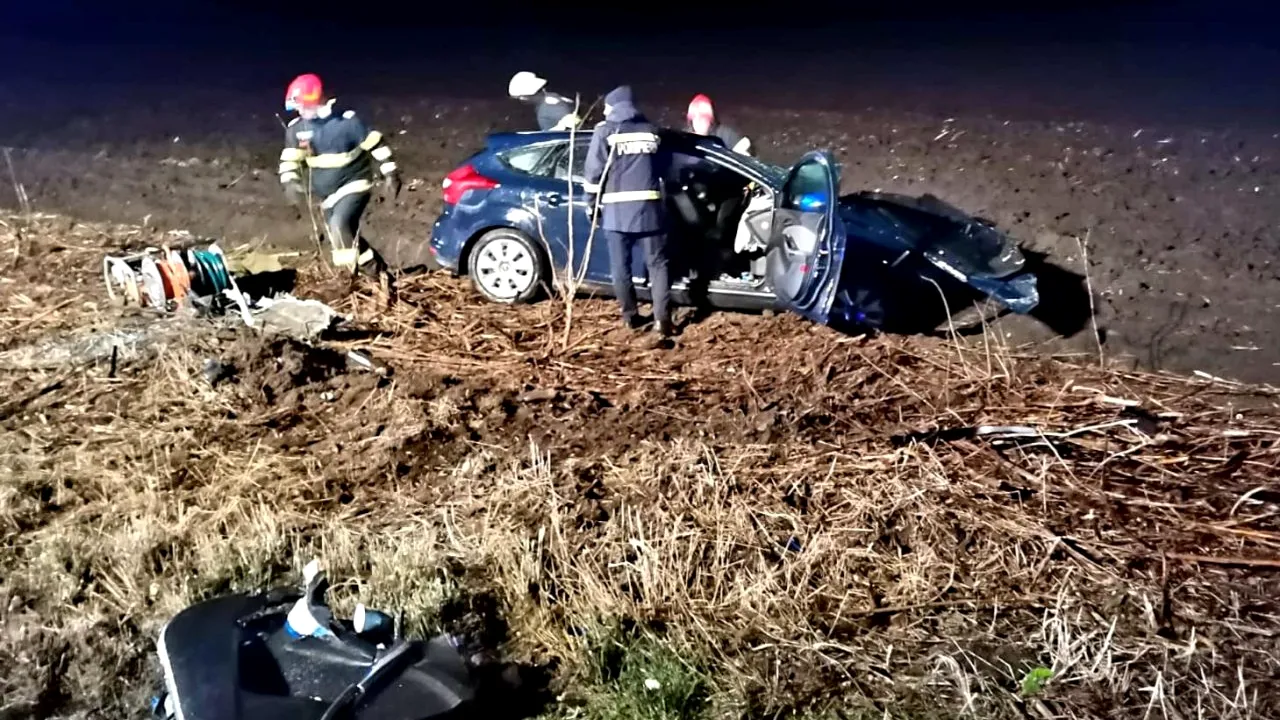 Accident grav în Ialomiţa. Un bărbat de 31 de ani și-a pierdut viața