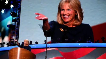 VIDEO: GAFA soției lui Joe Biden, care a stârnit râsul auditoriului