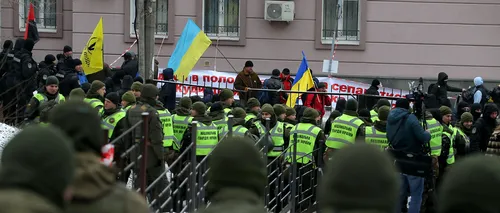 Proteste violente la Kiev. Cel puțin 10 răniți în confruntările  dintre susținătorii lui Saakașvili și forțele de ordine