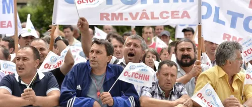 Peste 500 de angajați Oltchim intră de luni în șomaj tehnic, până la 30 septembrie