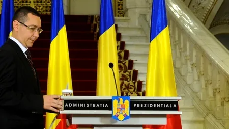 Băsescu către guvernul Ponta: Vă felicit pentru votul impresionant, 284 vă apropie de 322 care v-a adus noroc data trecută 