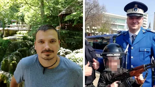 FOTO| Ștefan, un jandarm de 35 de ani, a murit pe patul de spital. Tânărul era infectat cu COVID-19