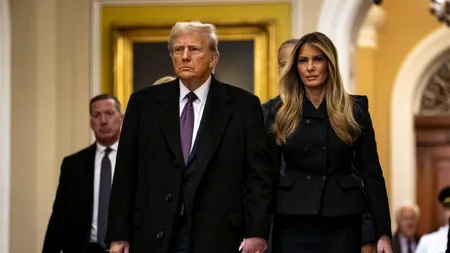 Donald Trump și soția sa, prezenți la FUNERALIILE lui Jimmy Carter